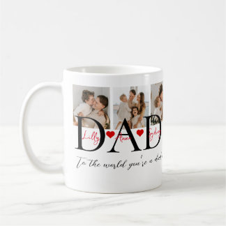 Trendy Geschenk für den Vatertag präsentieren Pers Kaffeetasse