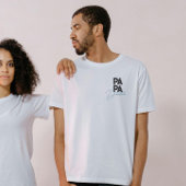 Trendy Geschenk für Vater Personalisiert Name Einz T-Shirt