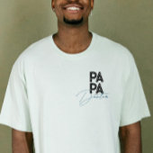 Trendy Geschenk für Vater Personalisiert Name Einz T-Shirt