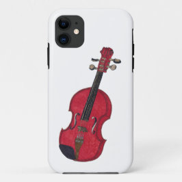 Trendy-Geschenkidee zeichne coole rote Violine Case-Mate iPhone Hülle