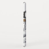 Trendy Ghost mit Hexenhut, Sonnenbrille, Coffe Cup Case-Mate iPhone Hülle (Hinten/Rechts)