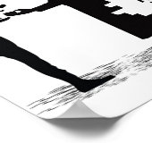 Trendy Gift | Brief an meine Mama | Poster (Ecke)