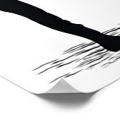 Trendy Gift | Brief an meine Mama | Poster (Ecke)