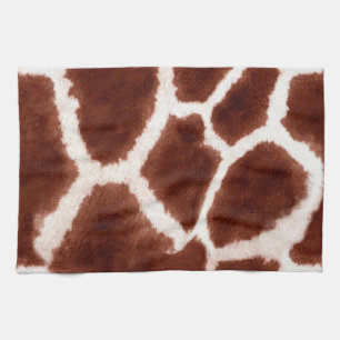 Trendy Giraffe Pattern Handtuch