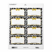 Trendy Giraffe Print Yellow Bow Fashion Boutique (Vorne)