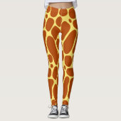 Trendy Giraffe Skin Leggings (Vorderseite)