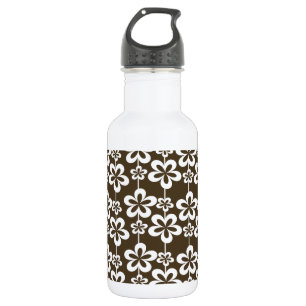 Trendy Girly Floral Pattern Edelstahlflasche