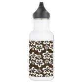 Trendy Girly Floral Pattern Edelstahlflasche (Rechts)