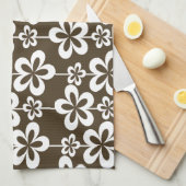 Trendy Girly Floral Pattern Geschirrtuch (Viertel Falte)