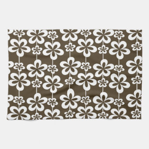 Trendy Girly Floral Pattern Geschirrtuch