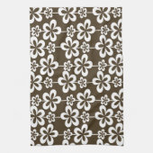 Trendy Girly Floral Pattern Geschirrtuch (Vertikal)