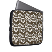 Trendy Girly Floral Pattern Laptopschutzhülle (Vorne Rechts)