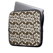 Trendy Girly Floral Pattern Laptopschutzhülle (Vorderseite Links)