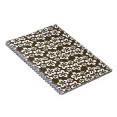 Trendy Girly Floral Pattern Notizblock (Rechte Seite)