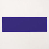 Trendy Glam Glitzer Monogram Name Lila Yogamatte (Rückseite (Horizontal))