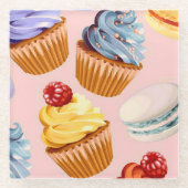 Trendy Glasuntersetzer (Vorderseite)