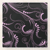 Trendy Glasuntersetzer (Vorderseite)