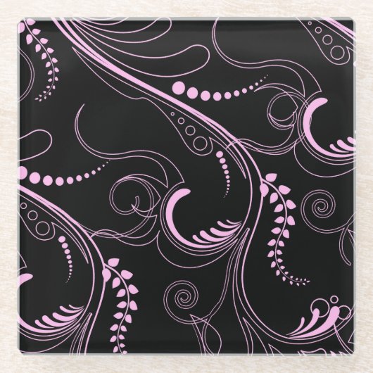 Trendy Glasuntersetzer (Vorderseite)