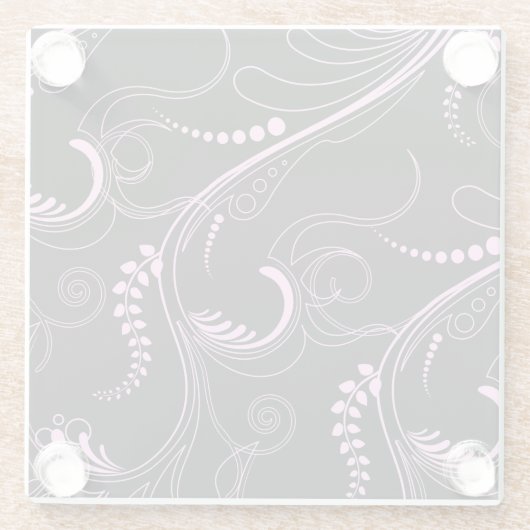 Trendy Glasuntersetzer (Rückseite)