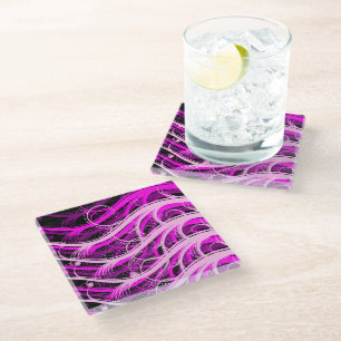 Trendy Glasuntersetzer