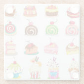 Trendy Glasuntersetzer (Rückseite)