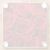 Trendy Glasuntersetzer (Rückseite)