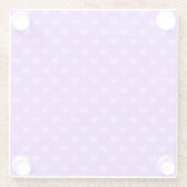 Trendy Glasuntersetzer (Rückseite)