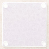 Trendy Glasuntersetzer (Rückseite)