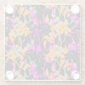 Trendy Glasuntersetzer (Rückseite)