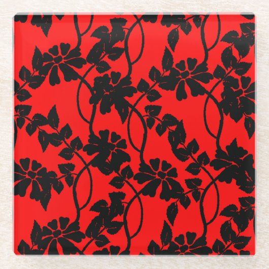 Trendy Glasuntersetzer (Vorderseite)