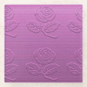 Trendy Glasuntersetzer (Vorderseite)