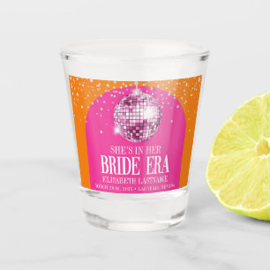 Trendy Glitter Disco Braut Ära Junggesellinnenabsc Schnapsglas