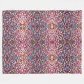 Trendy Glitzer Opal Holographic Collection Fleecedecke (Vorderseite (Horizontal))