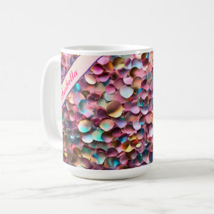Trendy Glitzer Opal Holographic Collection Kaffeetasse