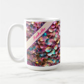 Trendy Glitzer Opal Holographic Collection Kaffeetasse (Links)