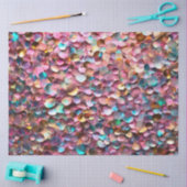 Trendy Glitzer Opal Holographic Collection Seidenpapier (Basteln)