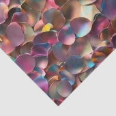 Trendy Glitzer Opal Holographic Collection Seidenpapier (Ausschnitt)