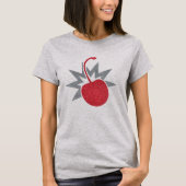 Trendy Glitzy Cherry Bomb T-Shirt (Vorderseite)