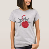 Trendy Glitzy Cherry Bomb