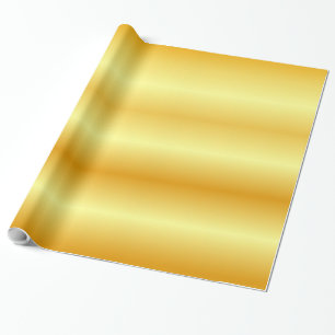 Trendy Glossy Imitate Goldenes Paradies für Klette Geschenkpapier