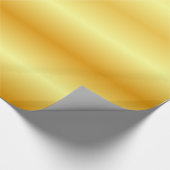 Trendy Glossy Imitate Goldenes Paradies für Klette Geschenkpapier (Ecke)