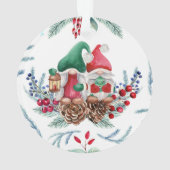 Trendy Gnomes Ornament (Rückseite)