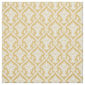 Trendy Gold Baroque Damask Muster Stoff (Muster)