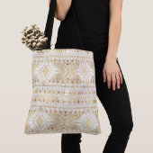 Trendy Gold Geometric Tribal Aztec Muster Tasche (Von Nahem)