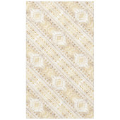 Trendy Gold Geometric Tribal Aztec Muster Tischdecke (Vorderseite)
