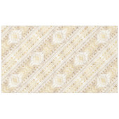 Trendy Gold Geometric Tribal Aztec Muster Tischdecke (Vorderseite (Horizontal))