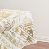 Trendy Gold Geometric Tribal Aztec Muster Tischdecke (Beispiel)