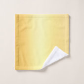 Trendy Gold Look Glamour Template Elegant Badhandtuch Set (Waschlappen)