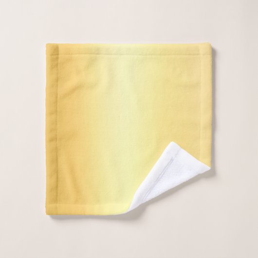 Trendy Gold Look Glamour Template Elegant Badhandtuch Set (Waschlappen)