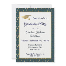 Trendy Gold Raindrops Slate Gray Abschluss